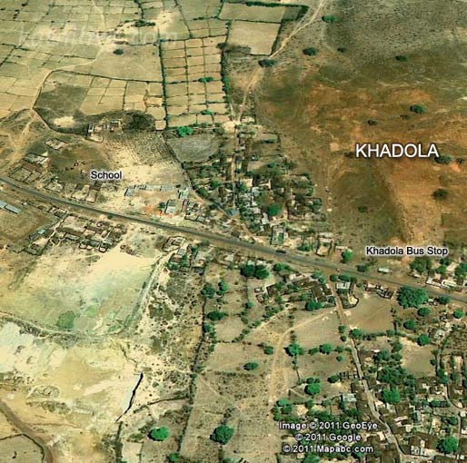 khadola map