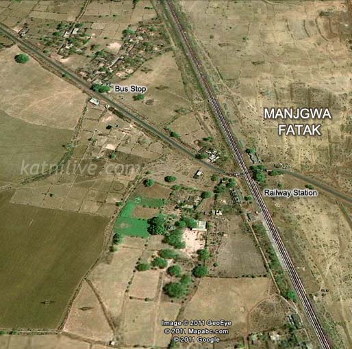 manjhgawa map